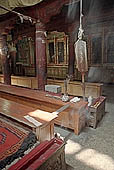 Ladakh - Hemis Gompa, the prayer hall 